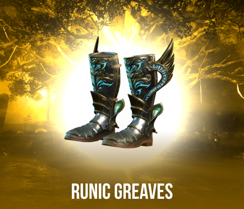 Runic Greaves Artifact